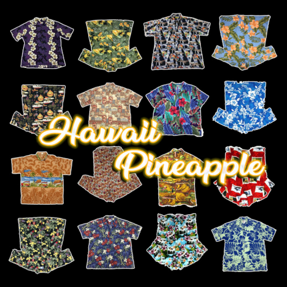 Hawaii Pineapple New Inventory Hawaiian Shirts